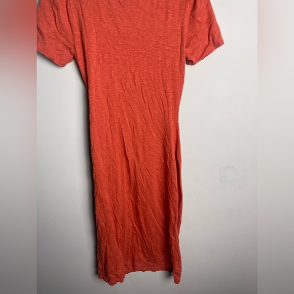 Boden Women's Red Knot Front Jersey Midi Dress Petite Size 6P - Picture 11 of 12